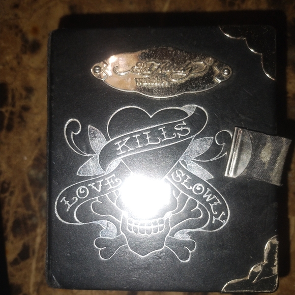 Great condition Men's ED Hardy working watch. With box in fair - Picture 5 of 7